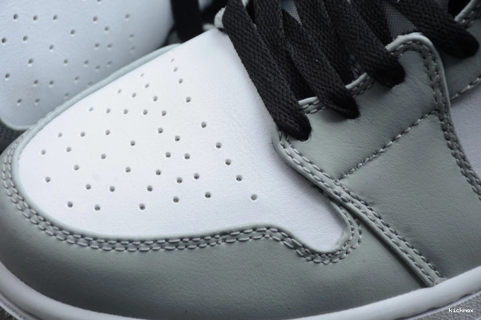 Rep MAX Smoke Mid 554724-092 AIR Grey Jordan 1 Light 0713